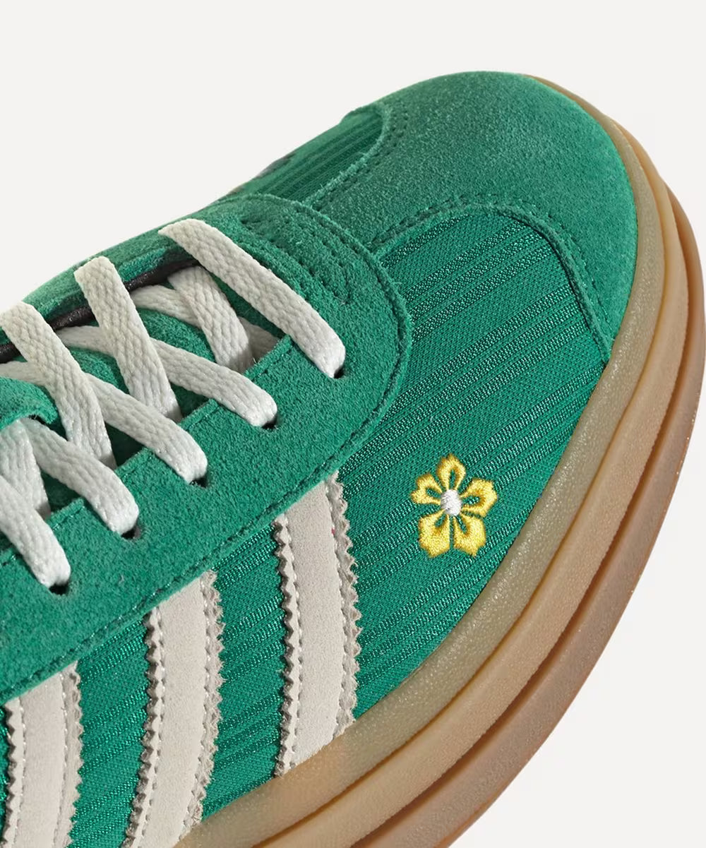adidas Gazelle Bold x Liberty London – Green – Green – view 1