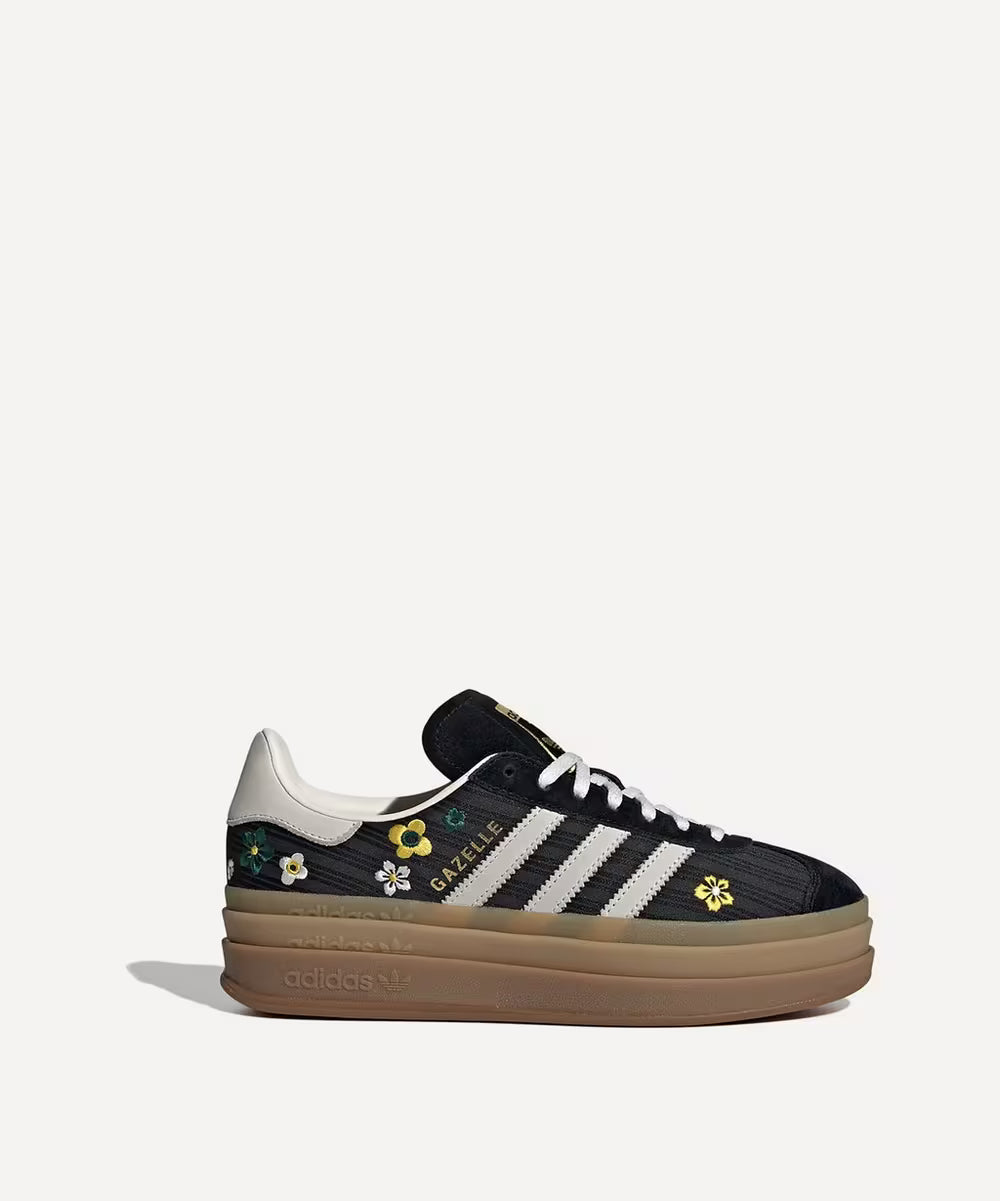 adidas Gazelle Bold x Liberty London – Black – Black – view 1