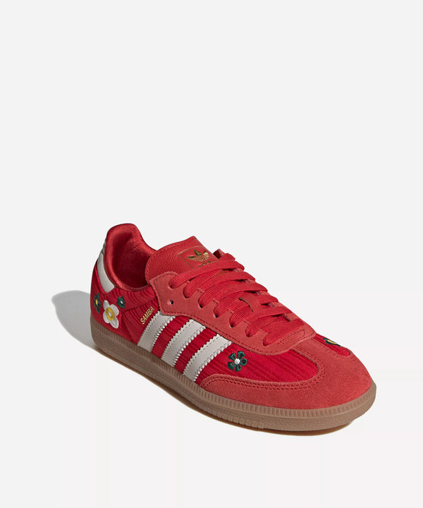 adidas Samba OG x Liberty London – Red – Red – view 3