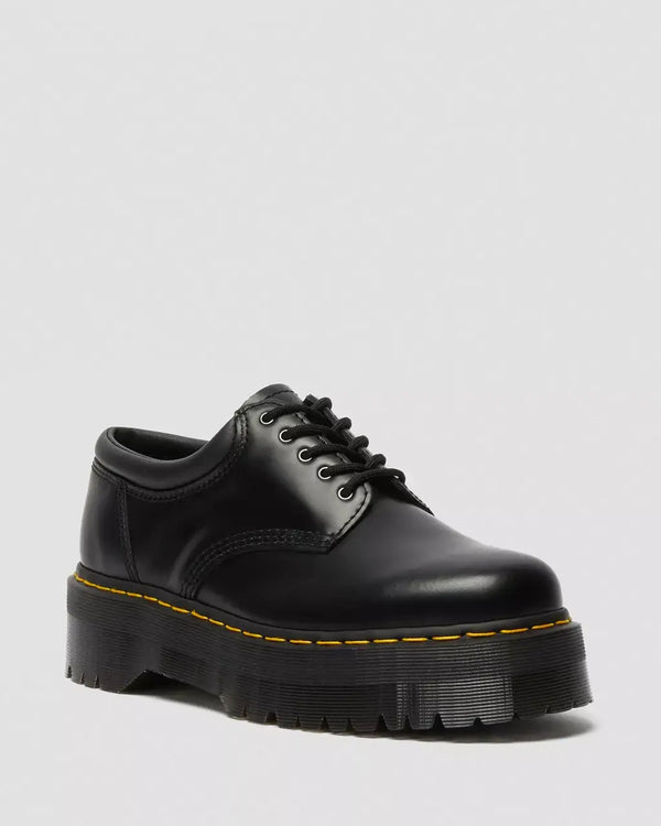 Dr. Martens 8053 Leather Platform Shoes – Black – view 3