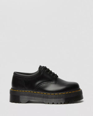 Dr. Martens 8053 Leather Platform Shoes – Black – view 1
