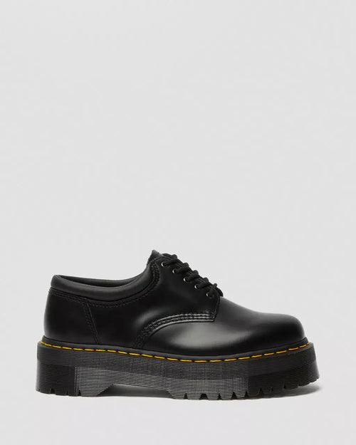 Dr. Martens 8053 Leather Platform Shoes – Black – view 1