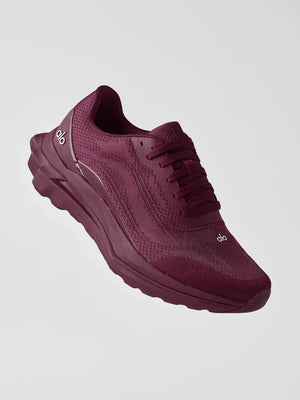 Women's ALO Running Shoes – Espresso – view 54