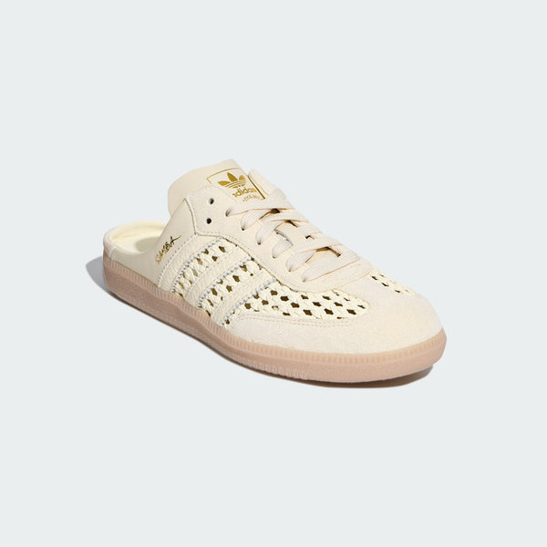 adidas Samba OG Mule Shoes Cream White view 4