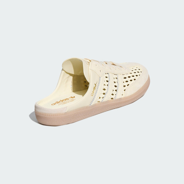 adidas Samba OG Mule Shoes Cream White view 5