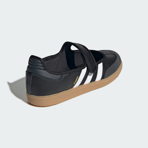 adidas Samba Jane – Black / Off White / Gold Metallic – view 27