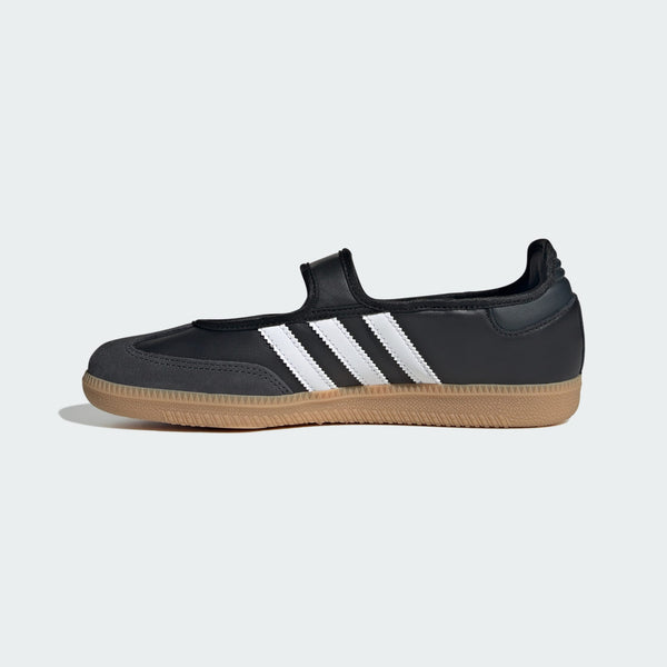 adidas Samba Jane – Black / Off White / Gold Metallic – view 28