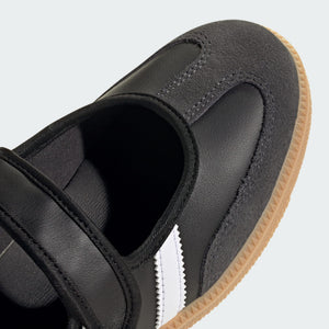 adidas Samba Jane – Black / Off White / Gold Metallic – view 31