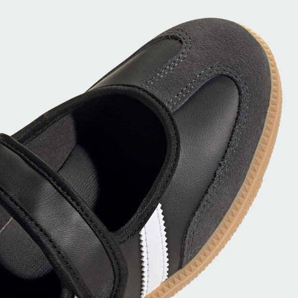 adidas Samba Jane – Black / Off White / Gold Metallic – view 31