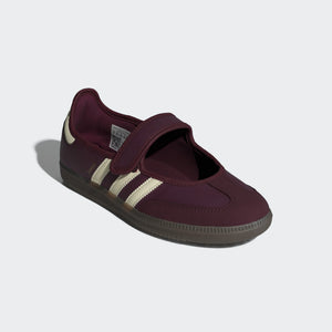 adidas Samba Jane – Burgundy / Cream White / Gold Metallic – view 14