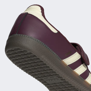 adidas Samba Jane – Burgundy / Cream White / Gold Metallic – view 19