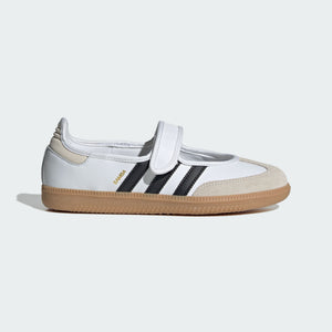 adidas Samba Jane – Black / Off White / Gold Metallic – view 32
