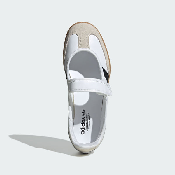 adidas Samba Jane – Black / Off White / Gold Metallic – view 33