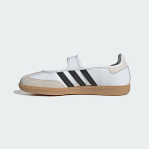 adidas Samba Jane – Black / Off White / Gold Metallic – view 37