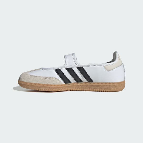 adidas Samba Jane – Black / Off White / Gold Metallic – view 37