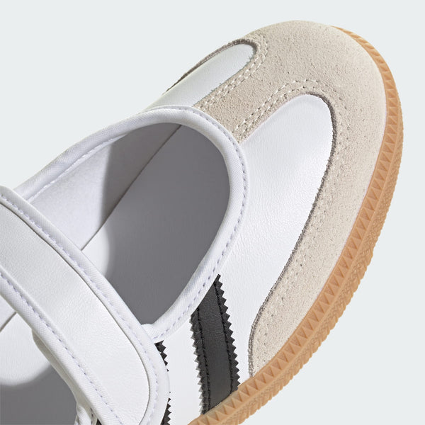 adidas Samba Jane – Black / Off White / Gold Metallic – view 39