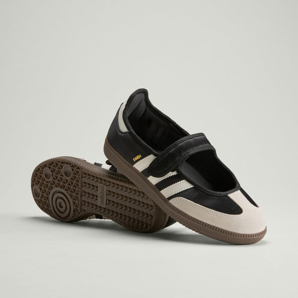 adidas Samba Jane – Burgundy / Cream White / Gold Metallic – view 20