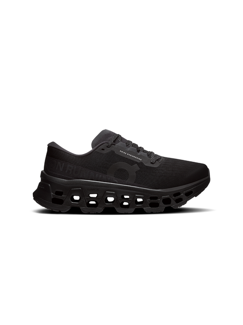 On Cloudmonster 3 Wide – Black – view 1