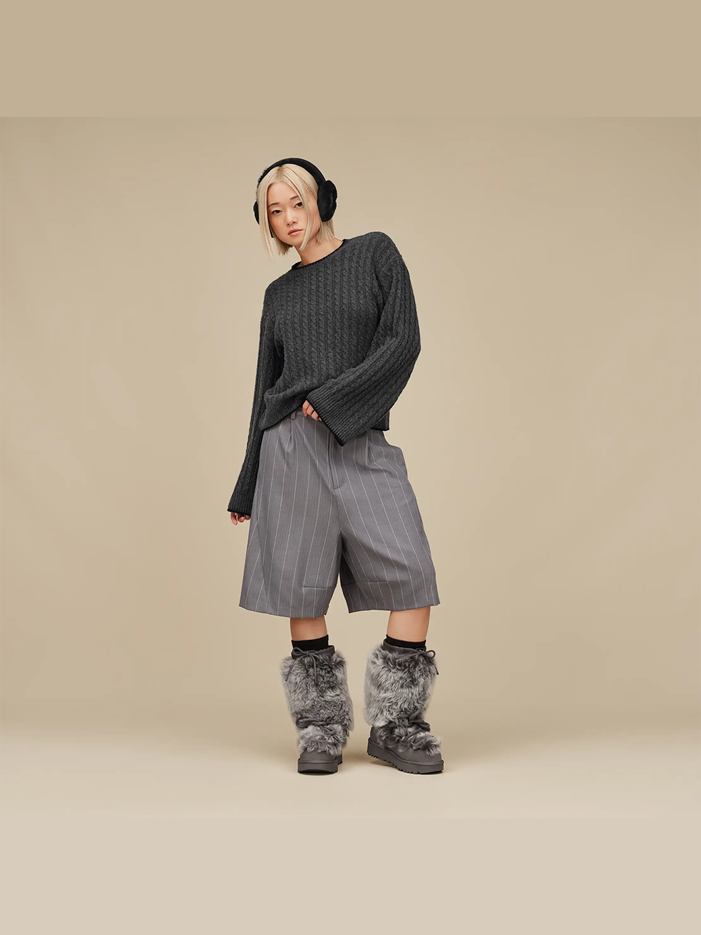 UGG Classic Tall Chalet – Grey – Grey – view 1