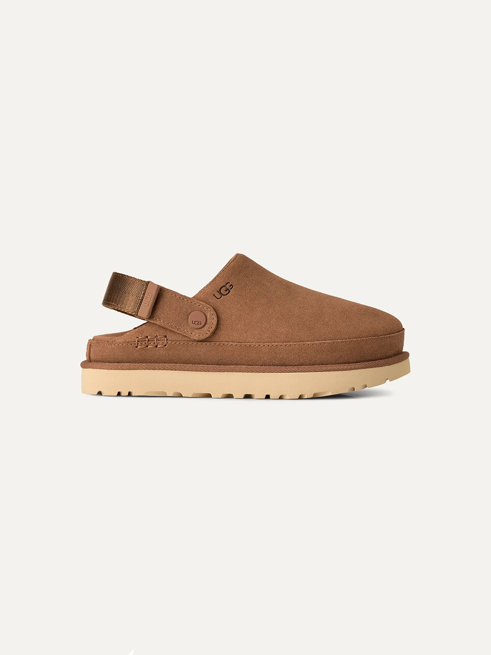 Women's UGG Goldenstar Clog – Chestnut – view 1