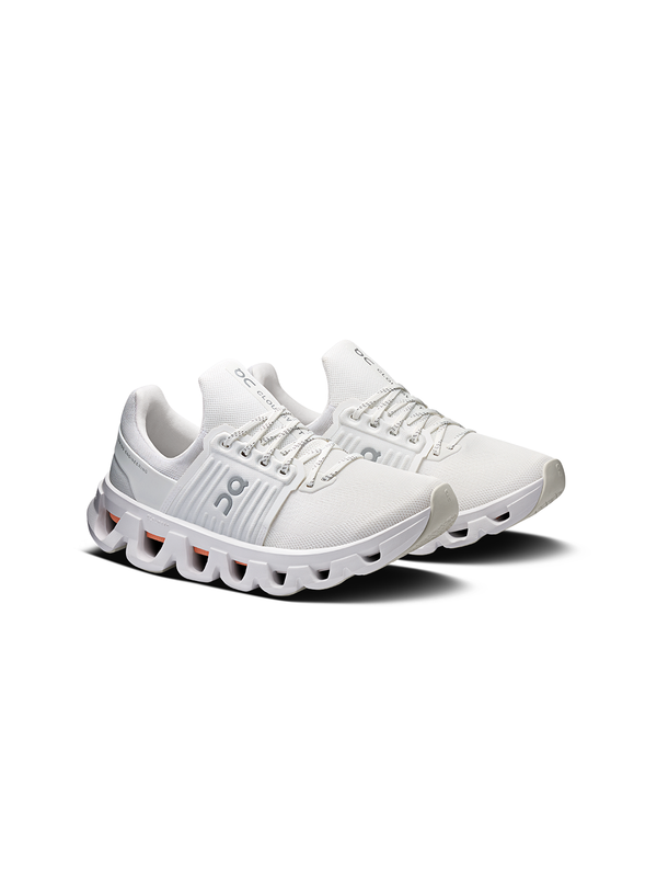 On Cloudswift 4 AD – White / Sandstone – view 2