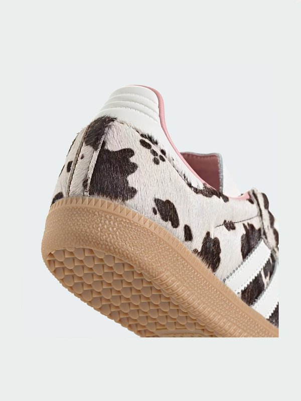 adidas Samba OG Cow Print – Gum / Brown / White – view 7