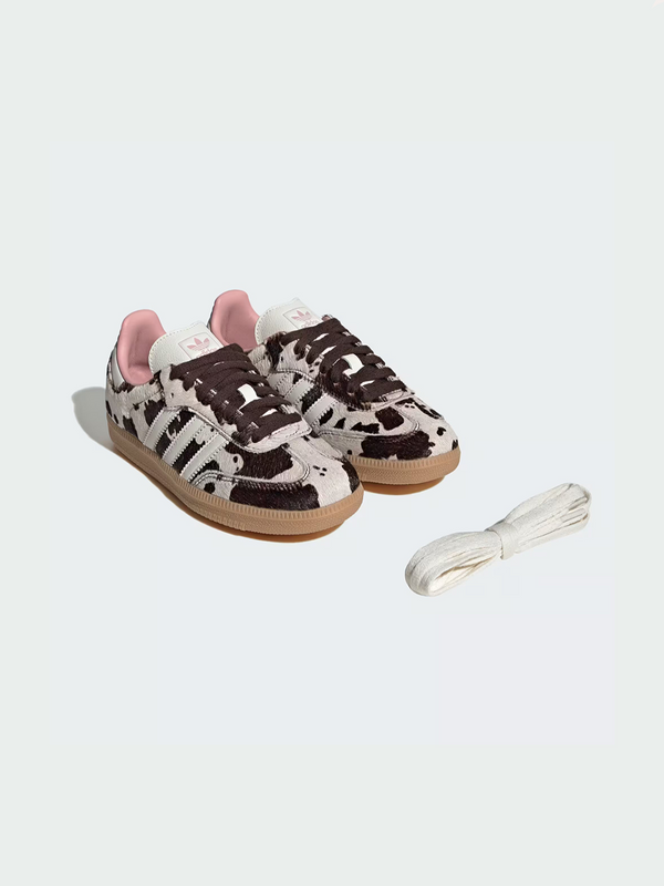 adidas Samba OG Cow Print – Gum / Brown / White – view 5
