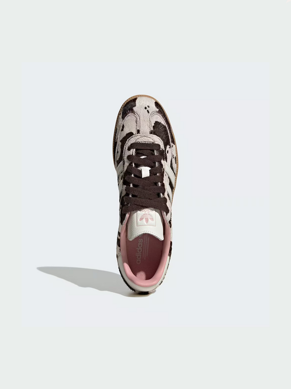 adidas Samba OG Cow Print – Gum / Brown / White – view 8