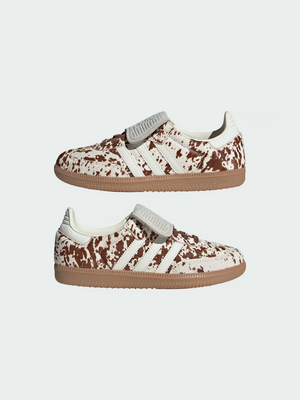 adidas Samba LT Cow Print – Brown / White – view 5
