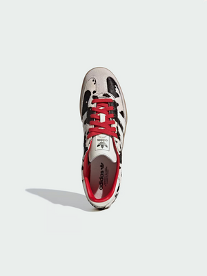 adidas Samba OG Cow Print – Red / Brown / White – view 17