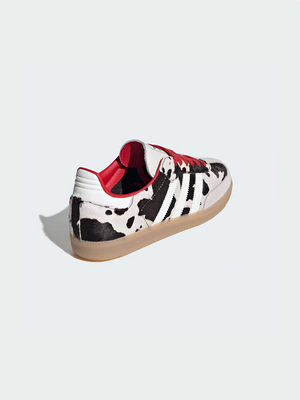 adidas Samba OG Cow Print – Red / Brown / White – view 14