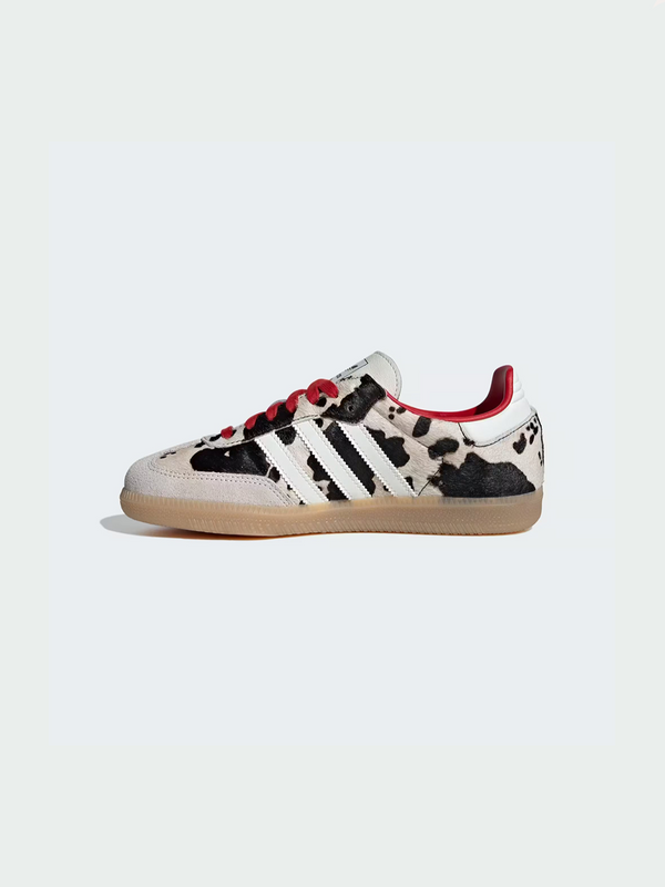adidas Samba OG Cow Print – Gum / Brown / White – view 11