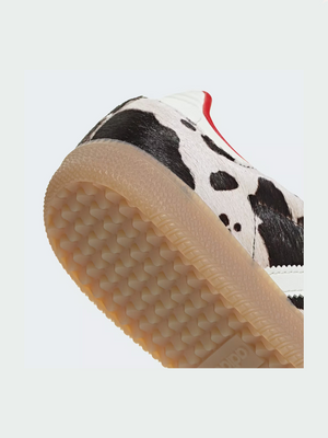 adidas Samba OG Cow Print – Red / Brown / White – view 15
