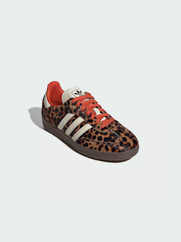 adidas Samba OG Leopard Print – Brown / Orange – view 4