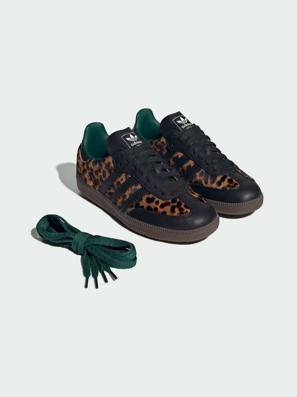 adidas Samba OG Leopard Print – Brown / Green – view 16